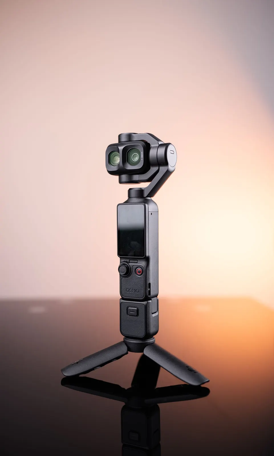 Cámara de bolsillo con gimbal